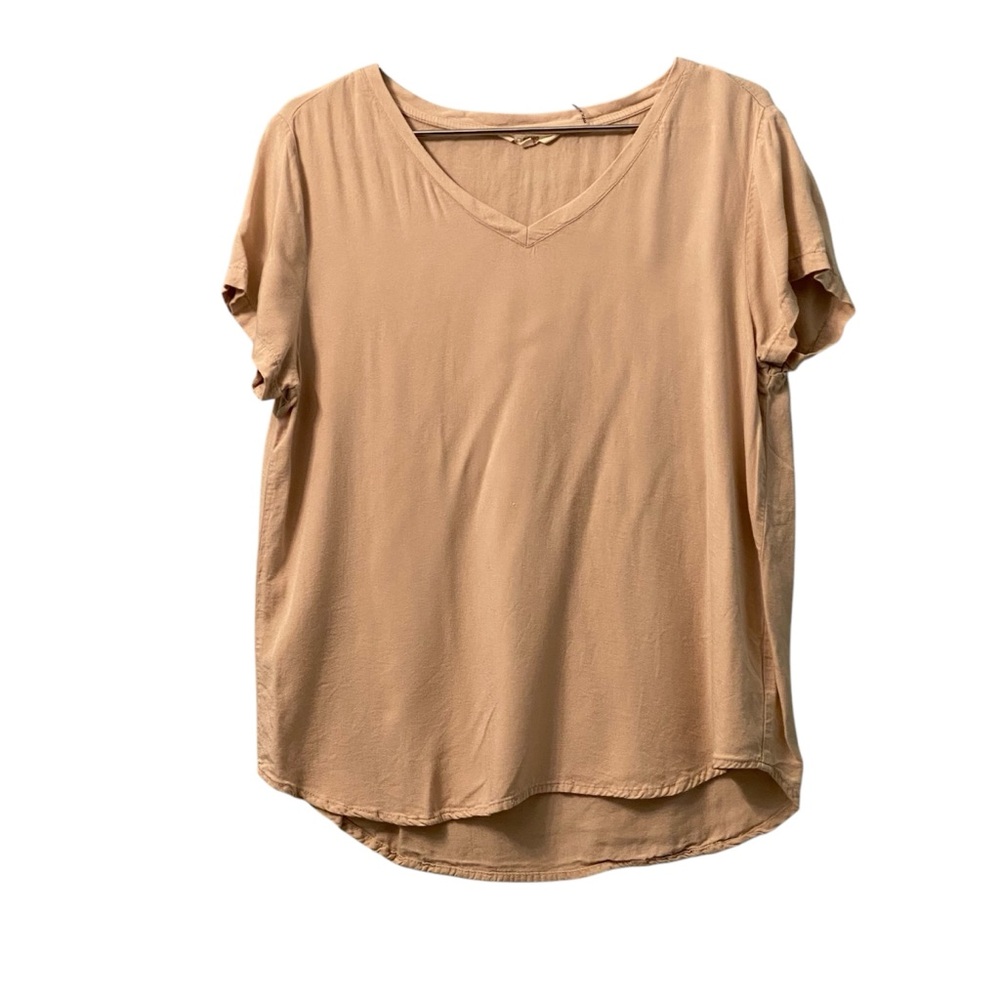 CI SONO Women's Beige V-Neck Top
